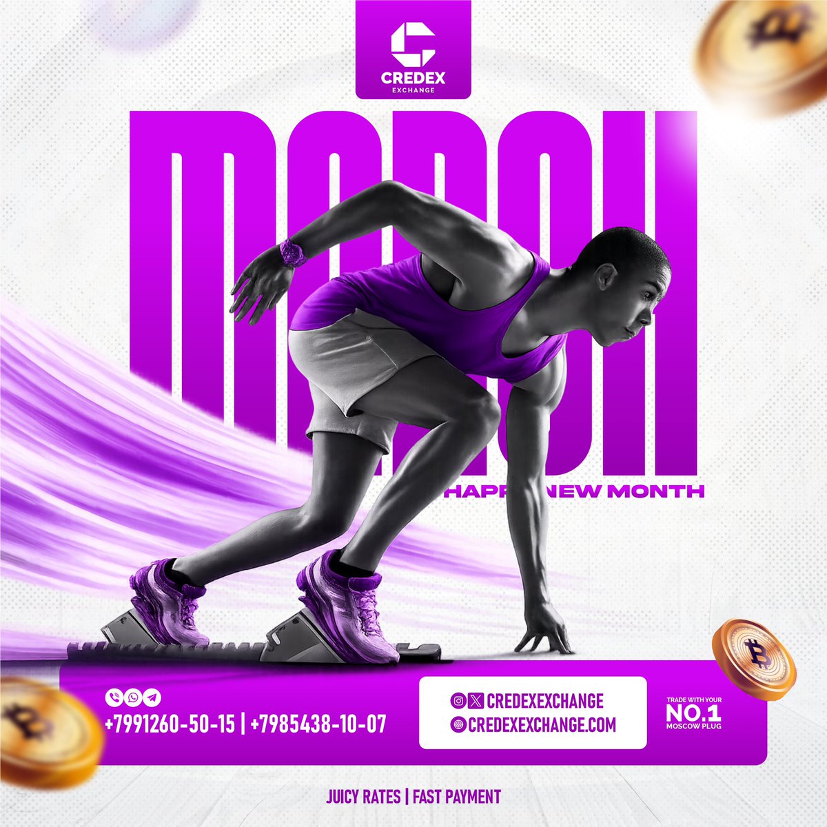 May this month bring fresh opportunities, happiness, and progress, with your days filled with peace and your goals achieved. #welcometomarch ❤️  #happynewmonth 📈💱

At Credex Exchange, we send love and blessings your way this February. May your life be enriched with love in all