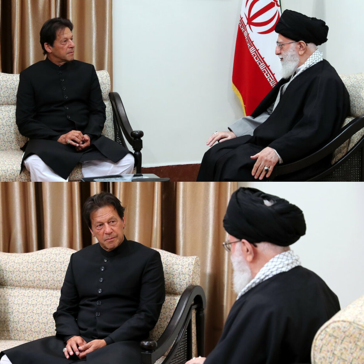muqadasawann's tweet photo. عمران خان کی آیت اللہ خامنہ سے ملاقات کی یادگار تصویر https://t.co/8wpkVa1oyL
