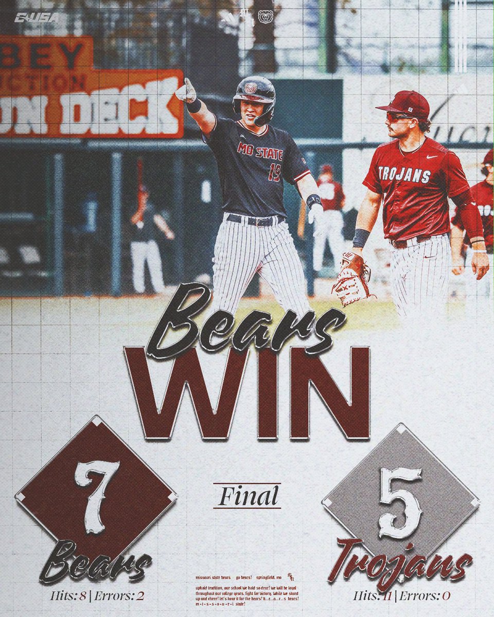 Missouri State Baseball tweet media