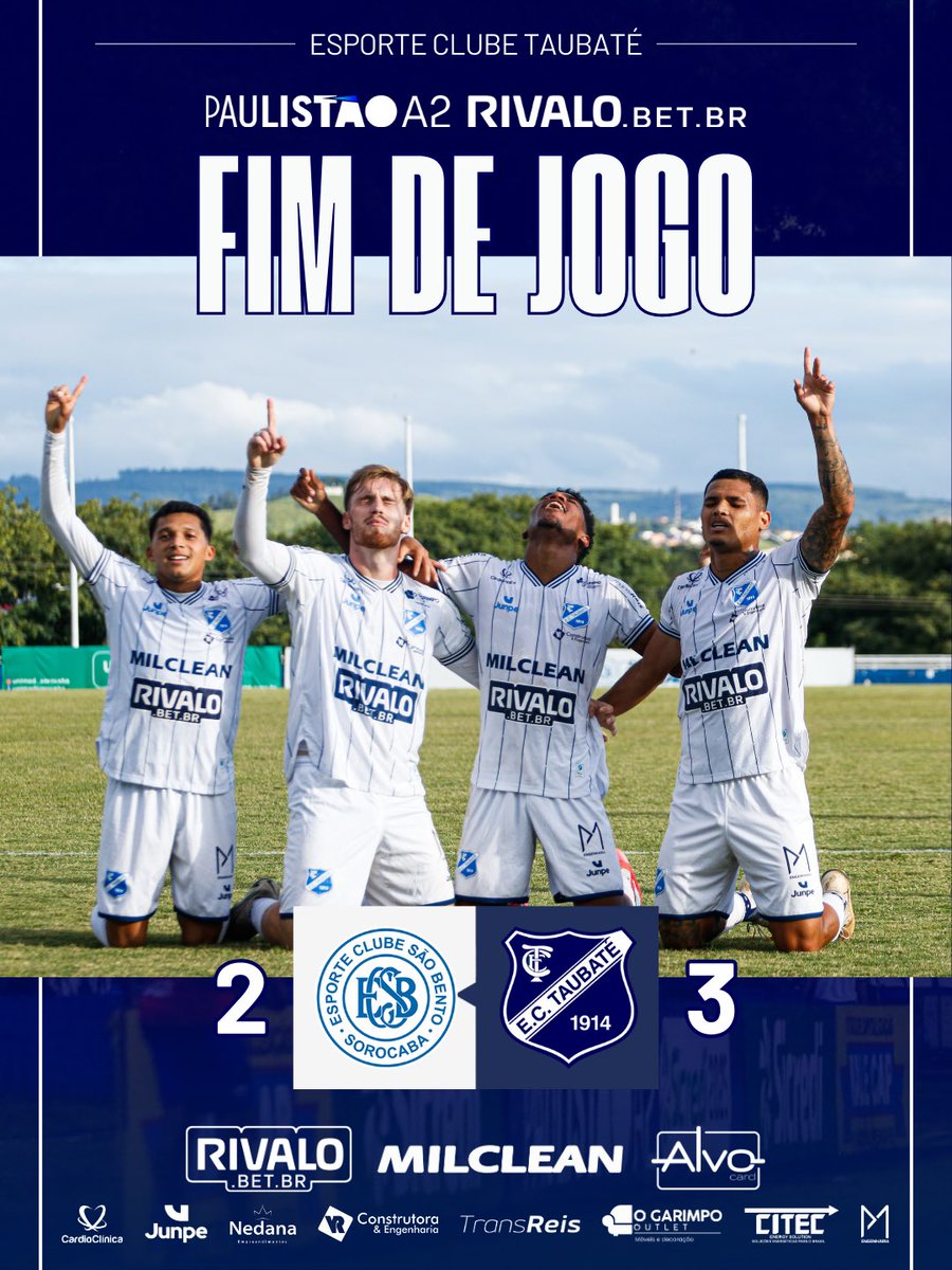 EC Taubaté tweet media