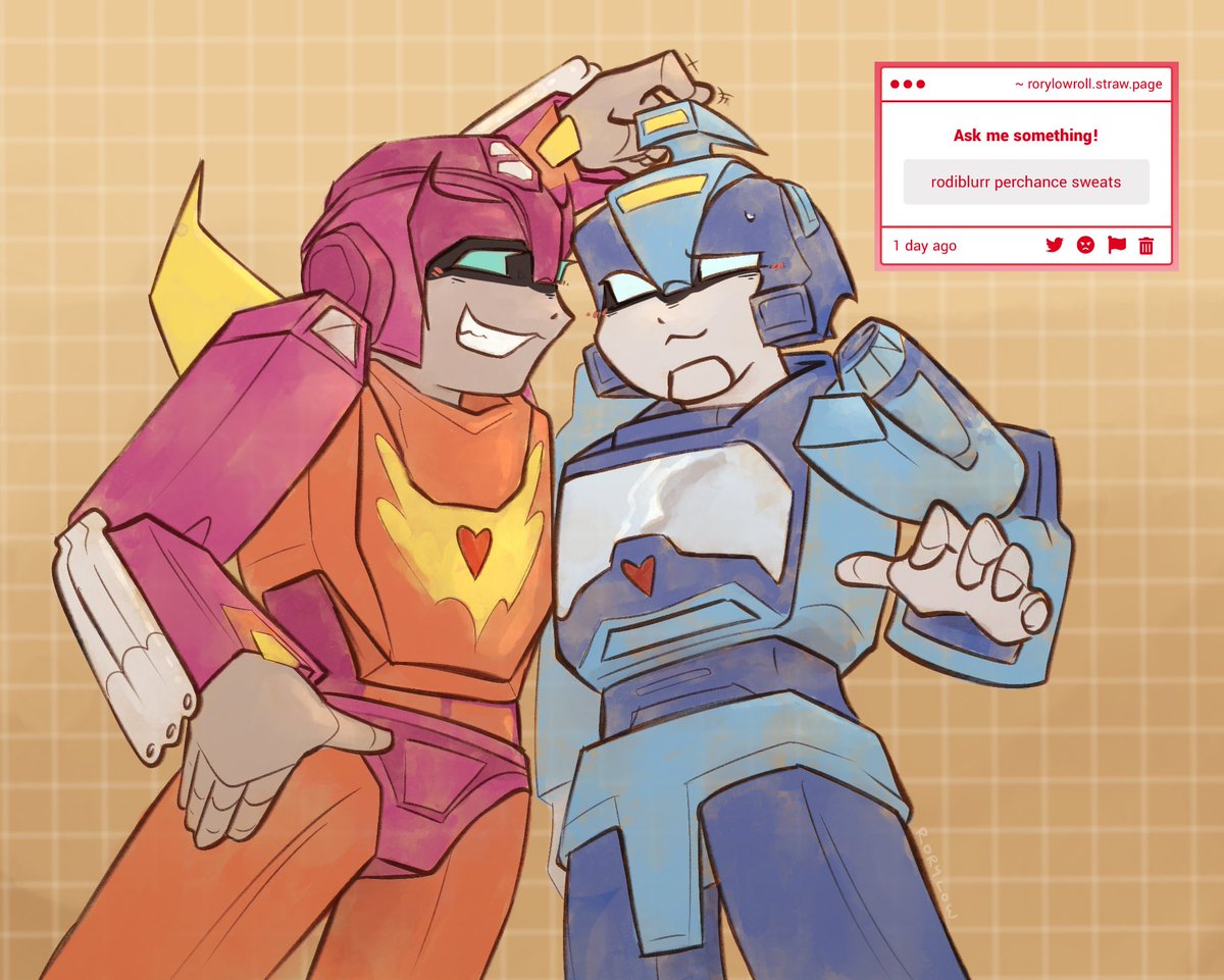 never fear #1 rodiblurr fan. i gotchu #Transformers #maccadams