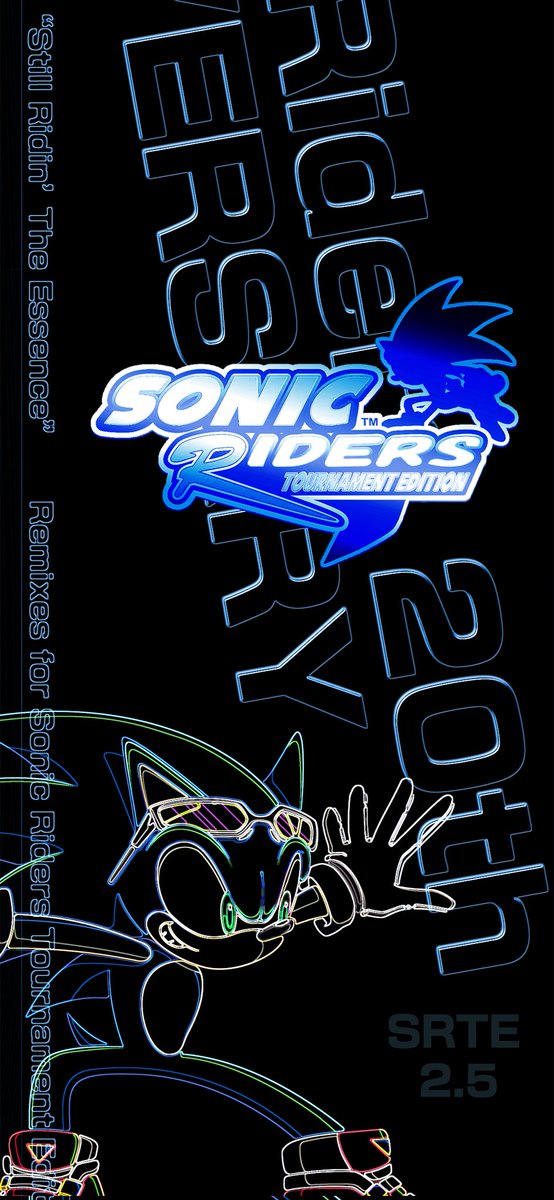 ZellyDotCom's tweet photo. Mobile wallpapers from "Still Ridin' The Essence" for Sonic Riders Tournament Edition! 🦔 Character art by @ZephyrosEl.
#SonicRiders #SonicRiders20th #SRTE #SonicRidersTournamentEdition #SonicTheHedgehog #Sonic https://t.co/Vbui5YuW9v