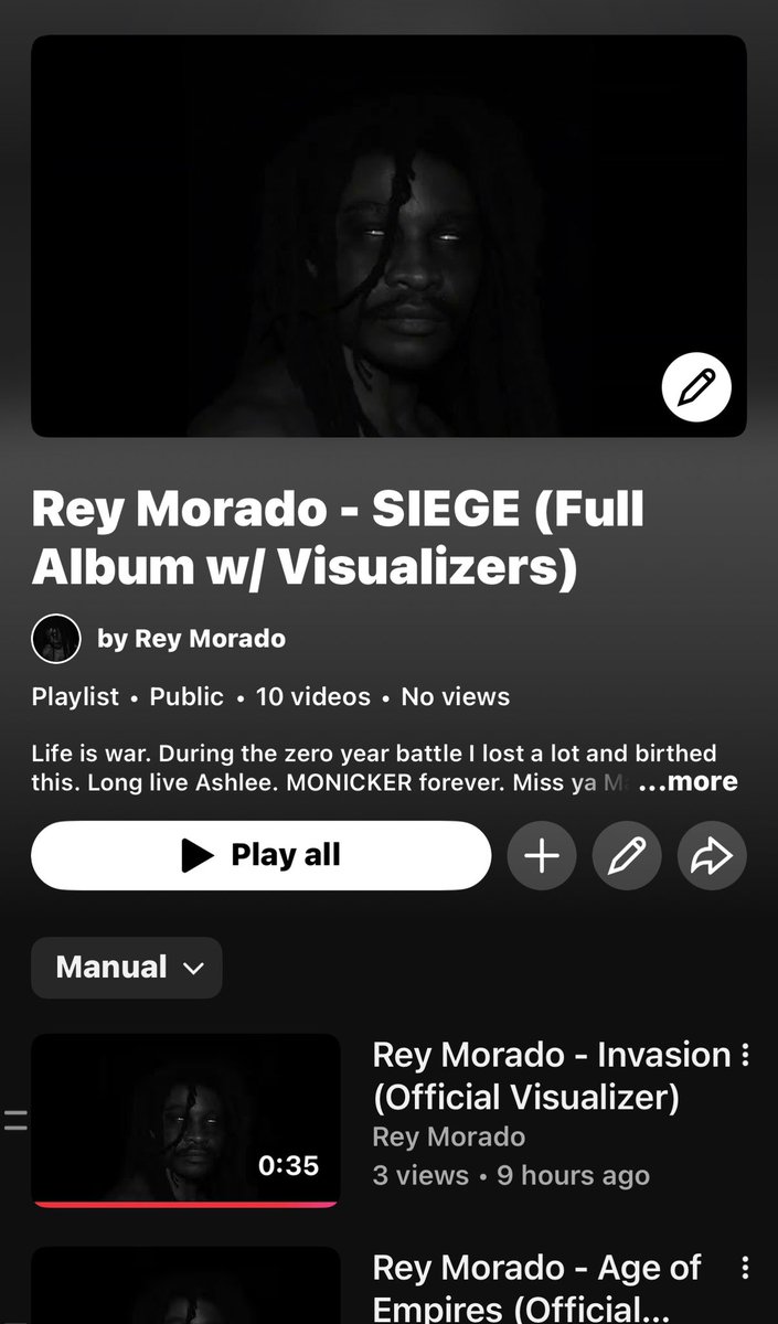 Rey_Morado's tweet photo. Life is War. During the zero year I lost a lot and gave birth to this album, SIEGE. Long live Ashlee. MONICKER forever. Miss ya Marley. This one is for yall. And for the people still here who I fight for today. 

SIEGE. is available everywhere: https://t.co/NJXc2exNPk https://t.co/XviSzeDszx