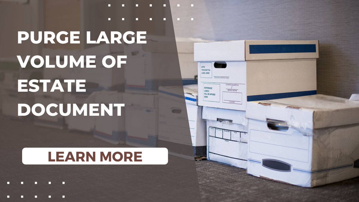 📂**Inherited a Mountain of Old Papers? We’ve Got You Covered!**📂

When handling an estate cleanup, stacks of old documents, X-rays, and tax filings can pile up fast. Don’t risk your security with a home shredder.

Read more and get a FREE quote here 👉 mypapershredding.com/estate-documt-…