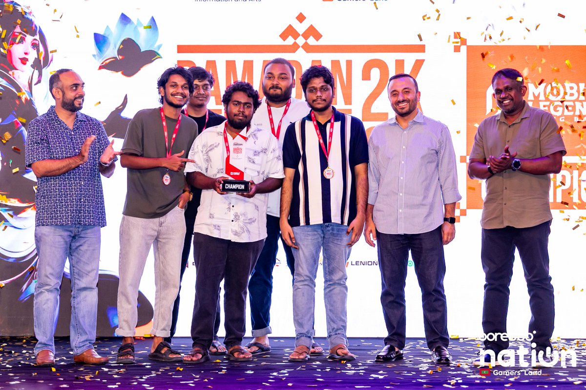 Congratulations to LNN SLEEPINGFOREST on securing 🥇 1st Place in MLBB!
An incredible display of teamwork and strategy 👏
#OoredooNationMV #GamersLand