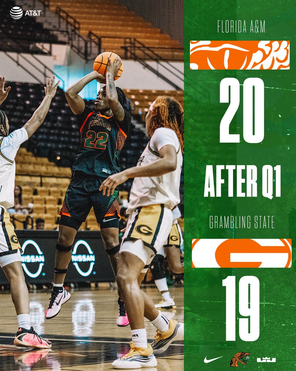 First Quarter 🐍🔥
FAMU 20 | GSU 19

#FangsUp