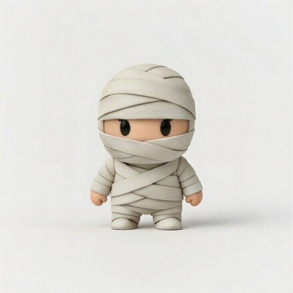 Microlegends1's tweet photo. Micro Mummy Today. Pharaoh Legend Tomorrow. https://t.co/0N26pUet5w
