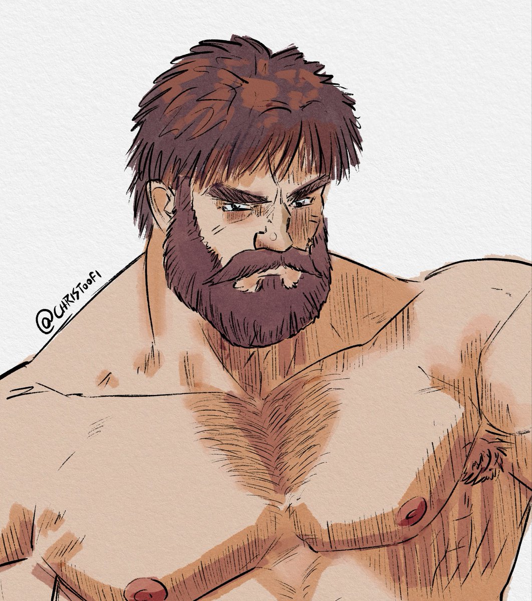 Trying something different experimenting w/ a more manga style