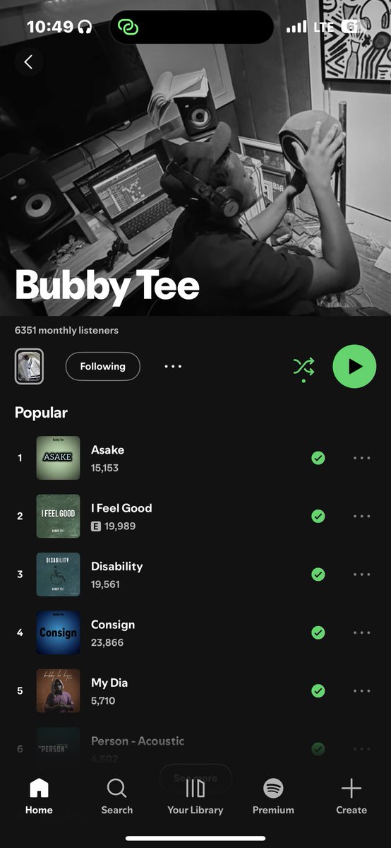 Listen to  ‘Bubby Tee’ today !
Listen to  ‘Bubby Tee’ today !
Listen to  ‘Bubby Tee’ today !
