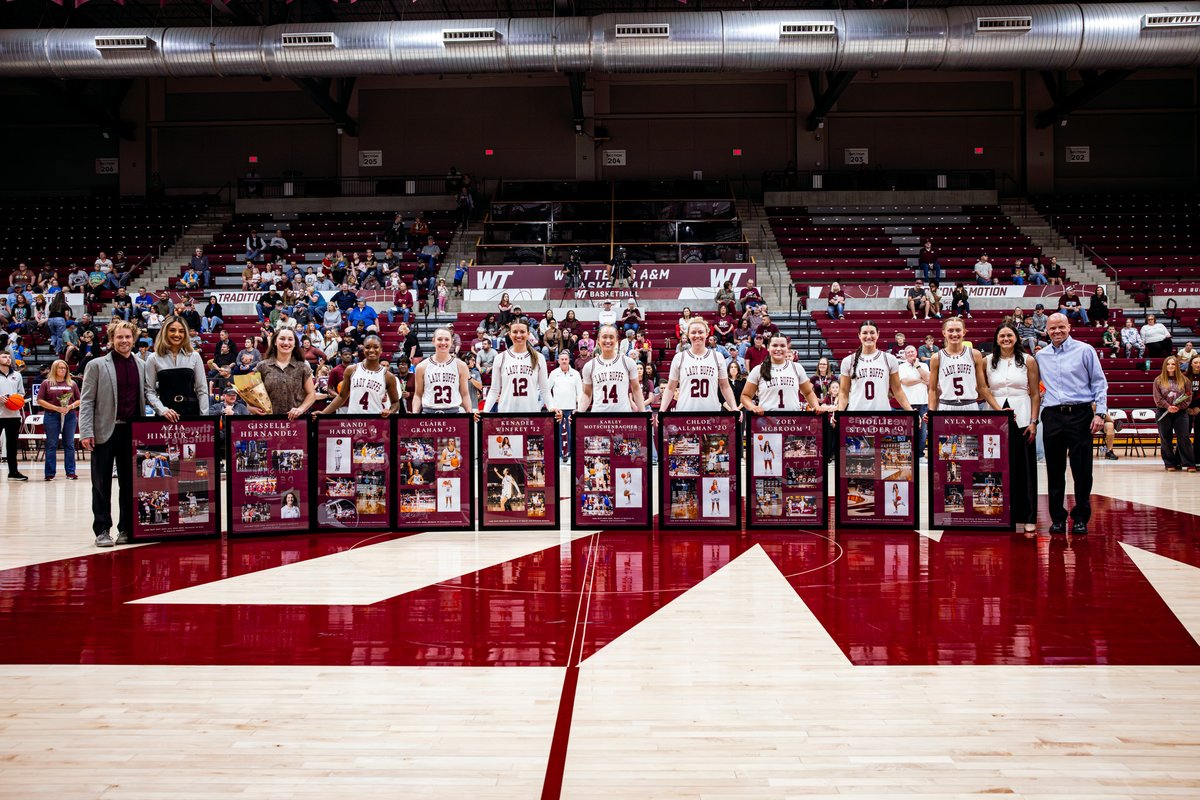 WTAMU_WBB's tweet photo. this one is for the seniors 🫶

#BuffNation | #WESTisBEST https://t.co/YFKAyMf19I