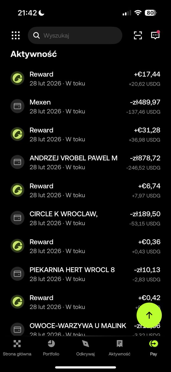 bartrk45018200's tweet image. #PaidWithCrypto #OKX #crypto
I was skeptical, but card is accepted everywhere and cashback is distributed immediately.