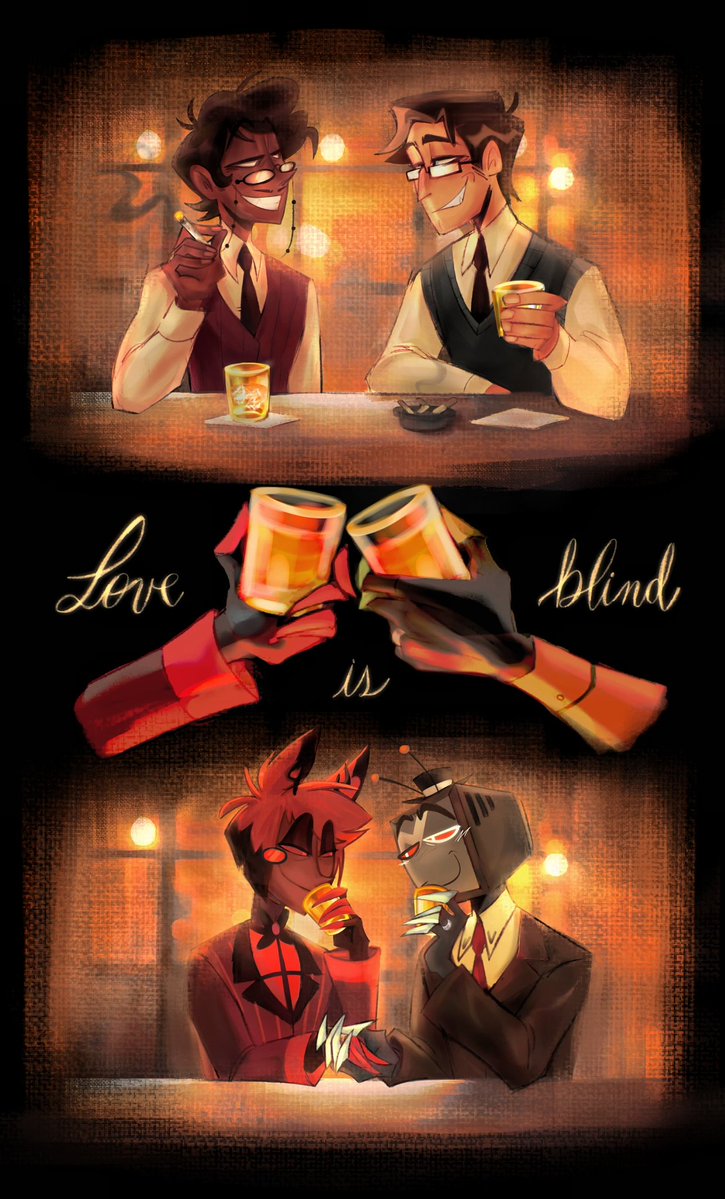 — 127 partners in life and death.

creditos a <a href="/tvsnake_/">Ray‼️</a> por el hermoso fanart para el final ❤️💙
#radiostatic #murdermedia