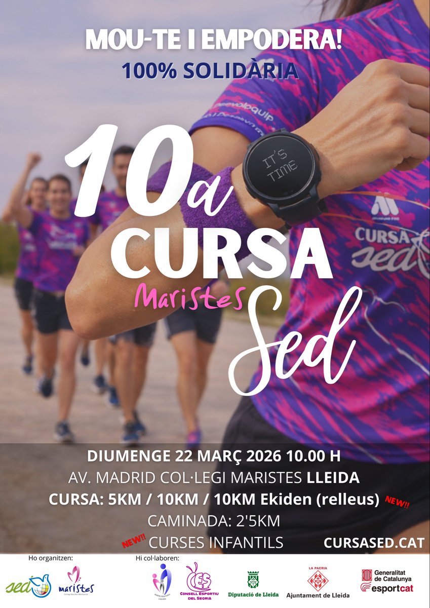 Cursa SED Lleida tweet media