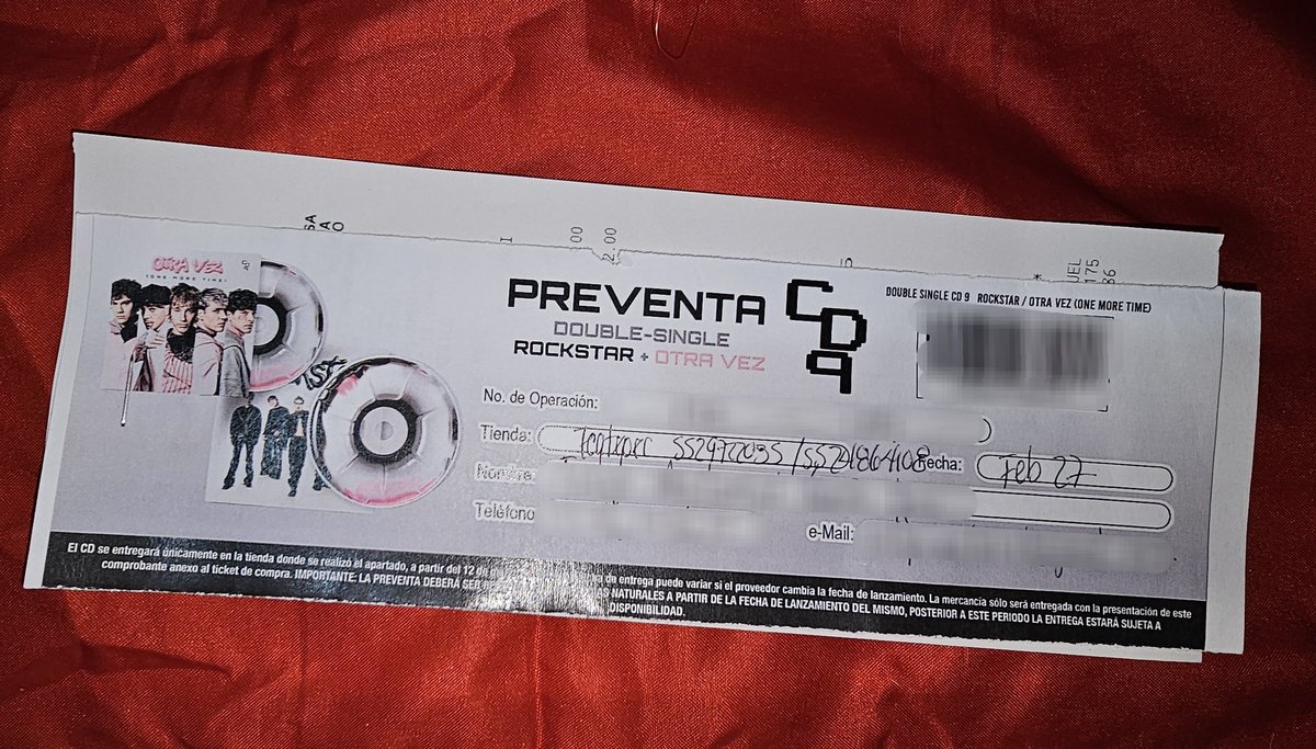Ayer fui por mi preventa y sentí tan bonito 🥹❤️‍🩹 <a href="/CD9/">CD9</a>