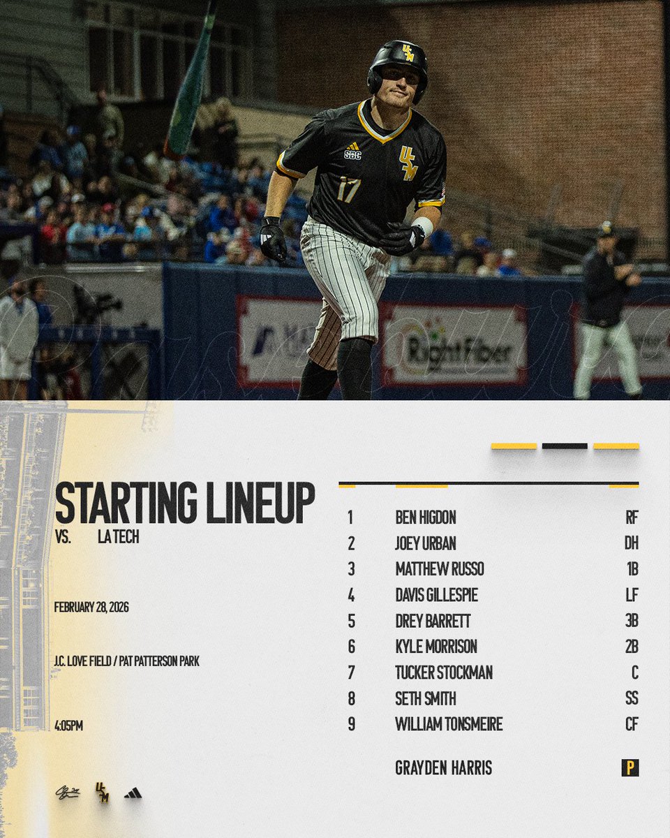 SouthernMissBSB's tweet photo. Southern Miss is set for game two in Ruston

#OTR | #ETM | #SMTTT https://t.co/Nb5pUuOck9