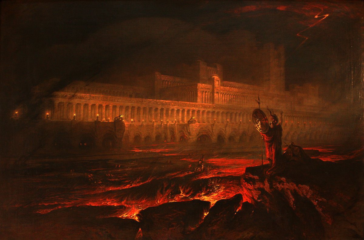 Un tableau absolument époustouflant !

Le Pandemonium, John Martin