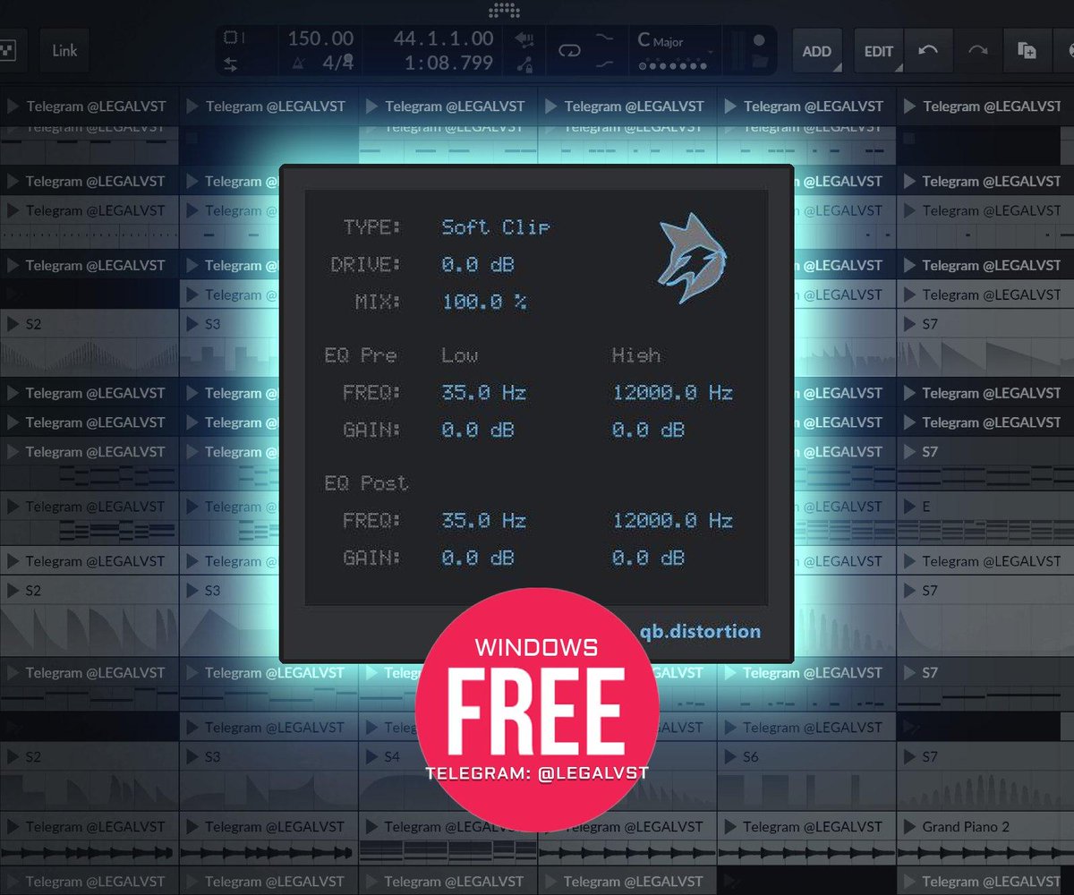 LEGAL_VST's tweet photo. qb (Kyubi) by Sender Spike 🎛️
9 dist modes: soft/hard clip, fold, rectifier, tube screamer, waveshaper, bit crush.
💻 Win (VST)
🎁 FREE https://t.co/FBGbh6si3H
More freeware 👉 https://t.co/okUqkdbah2
#freeplugin #distortion #multimode #vst https://t.co/9qaRruHpn5