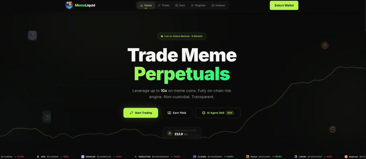 MemeLiquidio's tweet photo. We’ve integrated SeekerClaw into Memeliquid. Now you can train your Seeker Claw with the Meme Liquid Skill and enable it to open long or short positions on the platform using the Percolator.

https://t.co/rPRhGBQbNi https://t.co/ymBtog0cRN