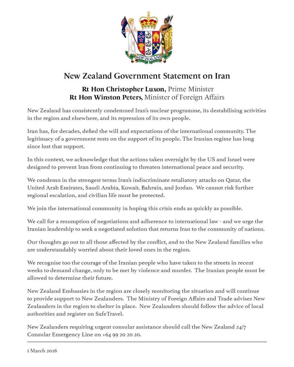 Christopher Luxon tweet media