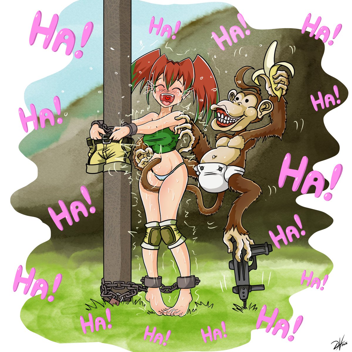 NERUVOUS's tweet photo. Tickle Slug 3

#Nadia_Cassel #tickletorture #ticklefetish #restrainedgirl #metal_slug #redhairedgirl https://t.co/ofXoH9hS1P