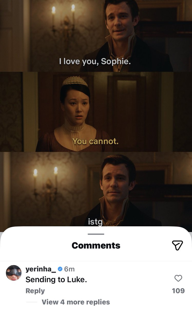 “sending to Luke” LMAO SHE'S THE FUNNIEST INSTAGRAM