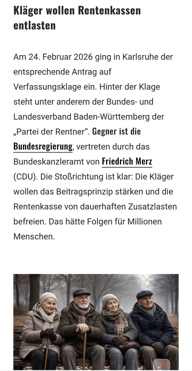 _richtig_falsch's tweet photo. 240.000.000.000 € Nachzahlung an die Rentenkasse 

Klage gegen Fritzes Truppe https://t.co/SrsLA9qoKE