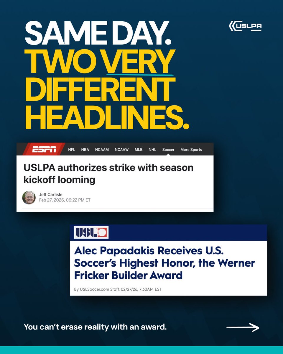 USLPA tweet media