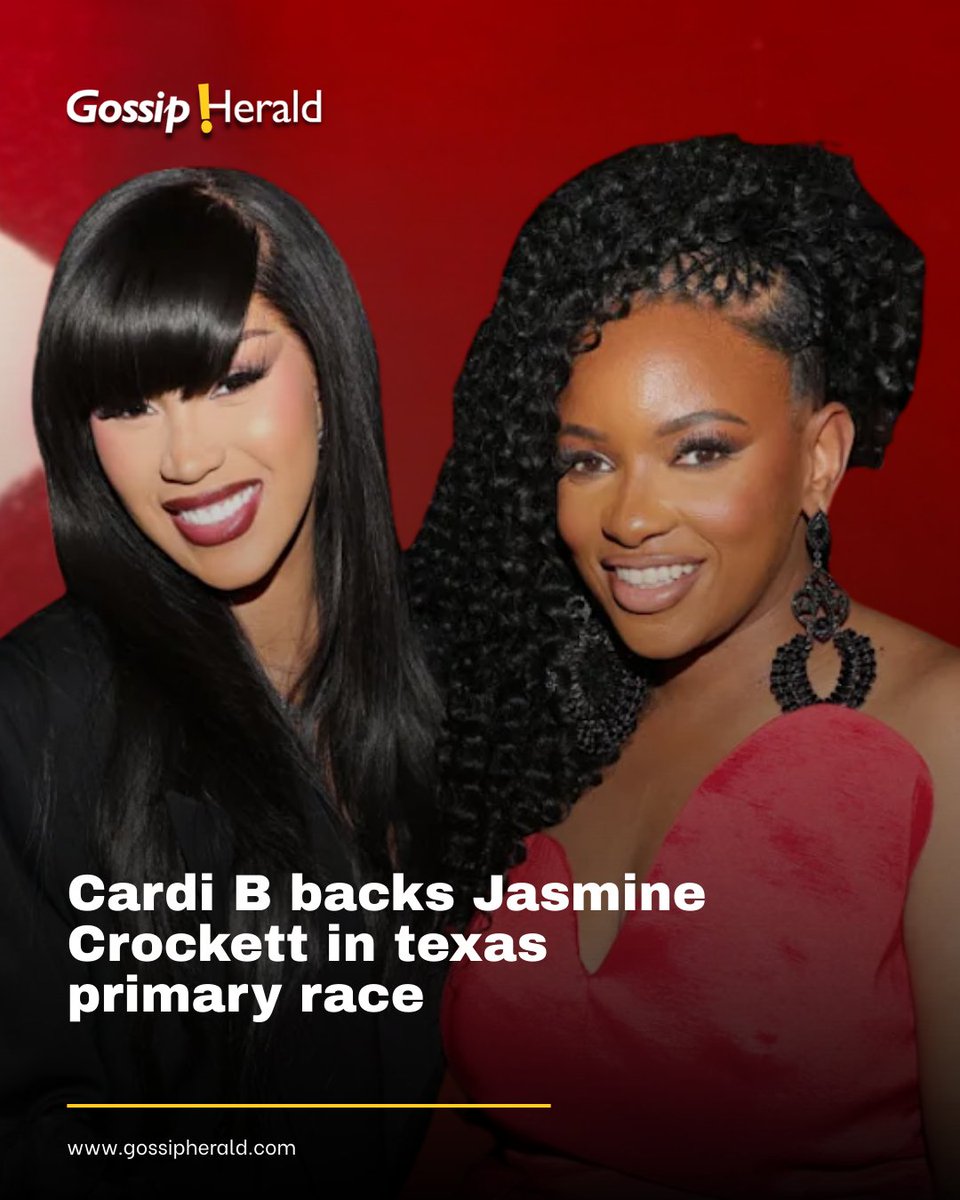 Gossip_Herald's tweet image. In a video posted to her instagram story thursday morning, cardi b urged texas voters to participate in early primary voting and voiced her support for rep.

#EntertainmentUpdate #MusicNews #PopCulture #TrendingNow #gossipherald
