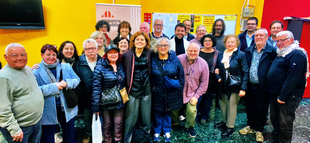 ERCPorta's tweet photo. 🚀 Tenim la millor candidata per a #Barcelona: l'@Elisendalamany!
Una veu republicana i feminista per transformar la ciutat des dels barris. A #Porta ja estem preparades per donar-ho tot! 
💪Demà al matí ens trobareu a la paradeta de Virrei Amat. 
Som-hi! 📢

#ElisendaAlcaldessa https://t.co/pSiRSmwwRg