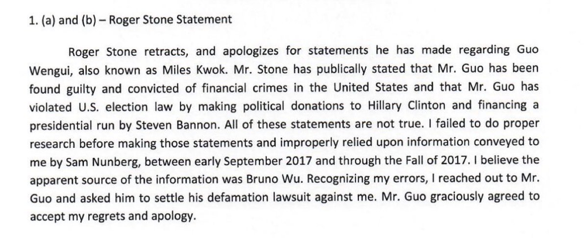 DanPodhaskie's tweet photo. @RogerJStoneJr Remember the time you admitted to lying about Bannon? https://t.co/nKVv39mvRN