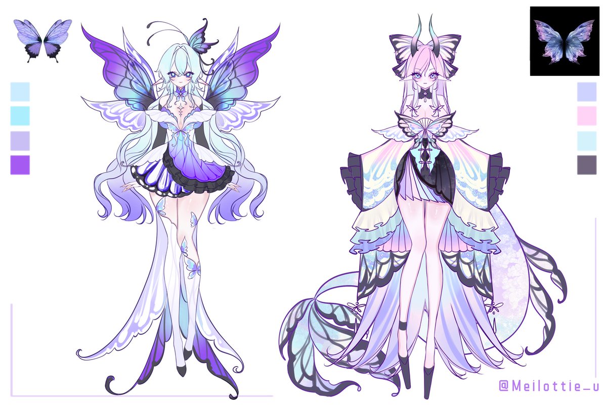 ✨ ADOPTABLE OPEN ✨
Opening these baby for adoption 🥹💖

SP: $165
✔ Commercial rights included
📩 Claim via Ko-fi/Vgen or DM

RTs are highly appreciated 🫶
#adopt #adoptable #characterdesign