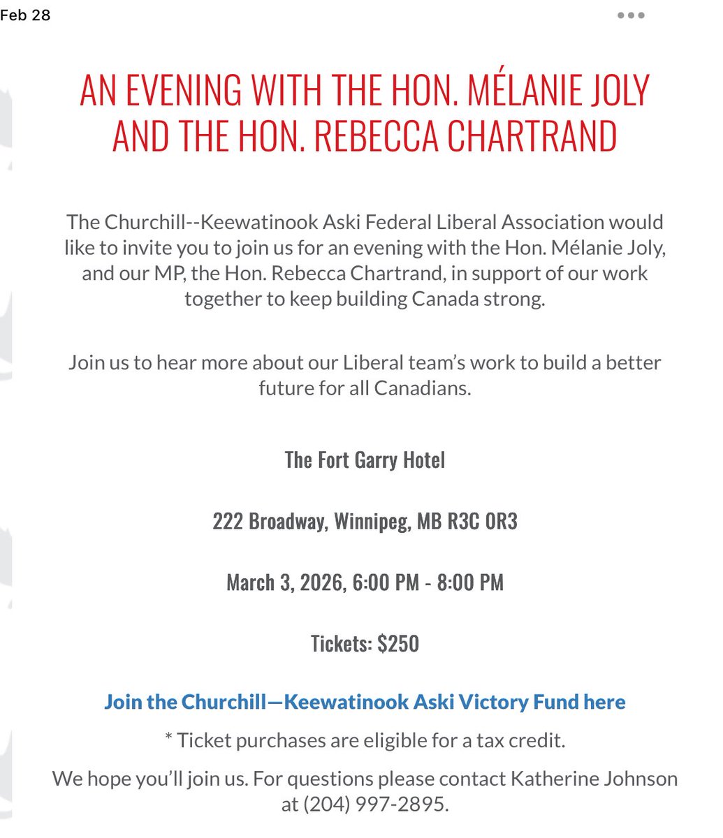 4 more liberal fundraisers.
