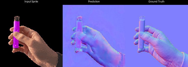 neetsdotfun's tweet photo. random attempt at distilling nano 2 to generate normal maps https://t.co/thosaRQj5F
