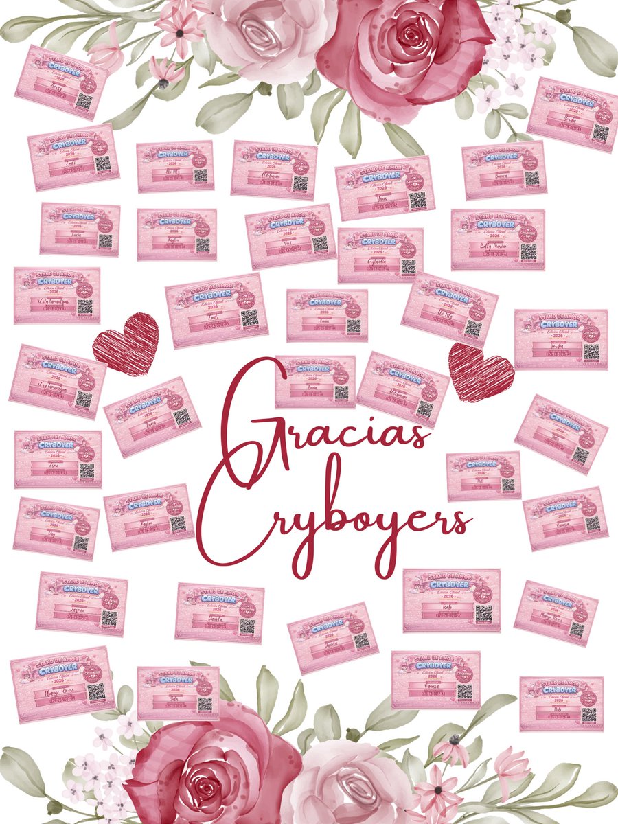 Gracias CRYBOYERS por la confianza en este #StandDeAmorCryboyer estamos  muy felices que haya sido de su agrado; el ver a <a href="/xCryboy/">Cry</a> feliz hizo que todo haya valido la pena; aquí marcamos un antes y un después y ustedes hoy hicieron historia!  Siéntanse súper especiales! We 🖤 u 3k