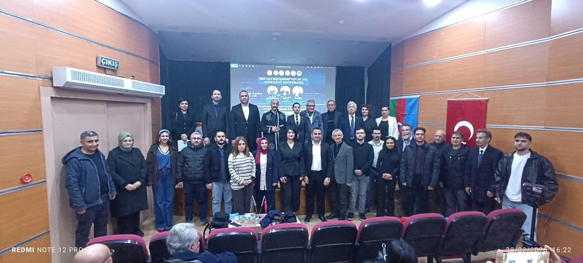 🔸KİAMP-Karabakh is Azerbaijan Milli Platformu T.C Genel Koordinatörlüğü ve Bünyesindeki Karabağ Azerbaycandır Koordine Etme Derneğinin İstanbul Türk Ocakları ile birlikte Hocalı Soykırımının 34. Yıl Anım Günündeki konferansa katılım sağladık.