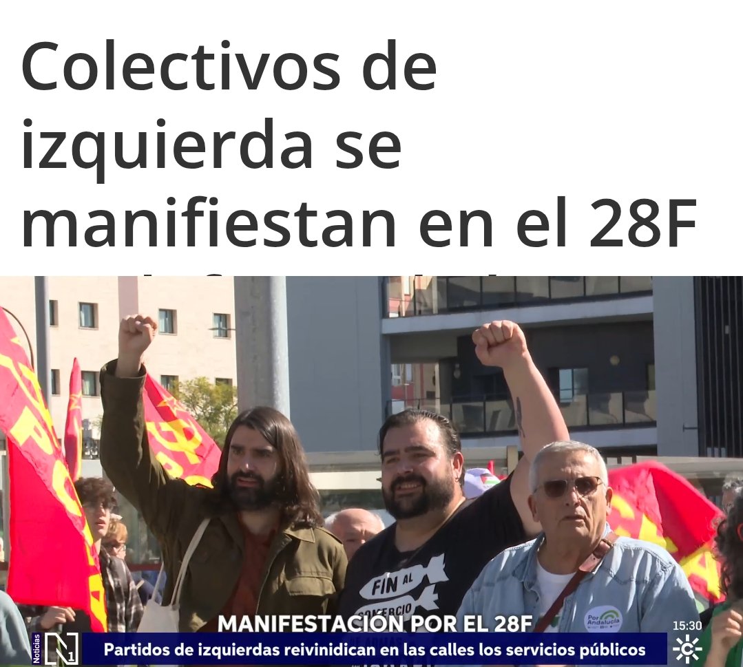 ¡Viva #Andalucía Libre! #28F