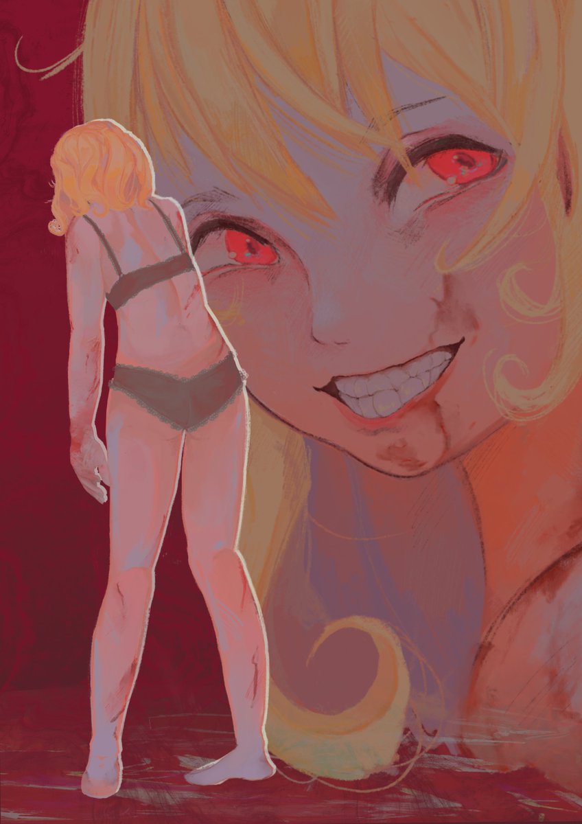 My submission for <a href="/NMHZINE/">KILL OR BE KILLED ZINE</a> ! Thank you for allowing me to join I loooove Jeane #NoMoreHeroes