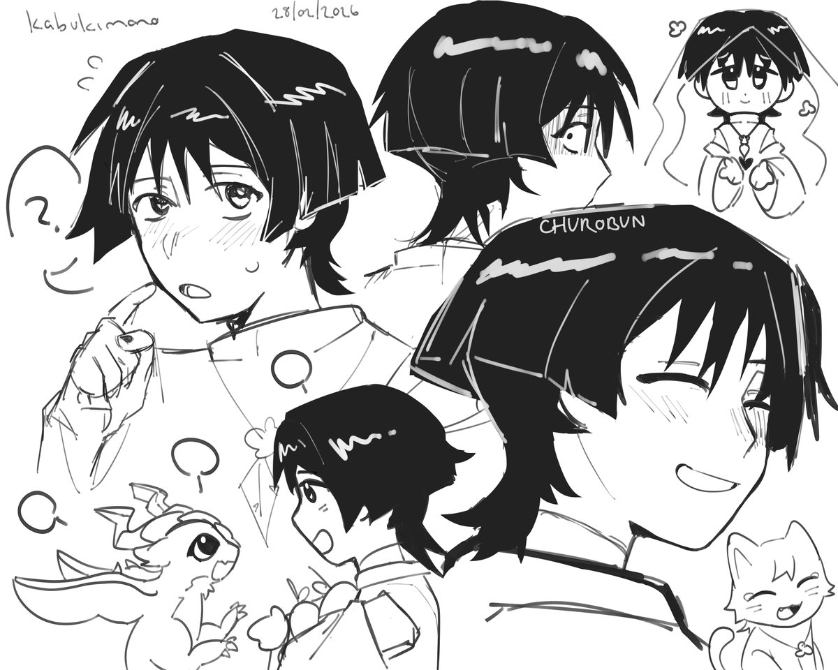 kabu sketches #Kabukimono  #GenshinImpact