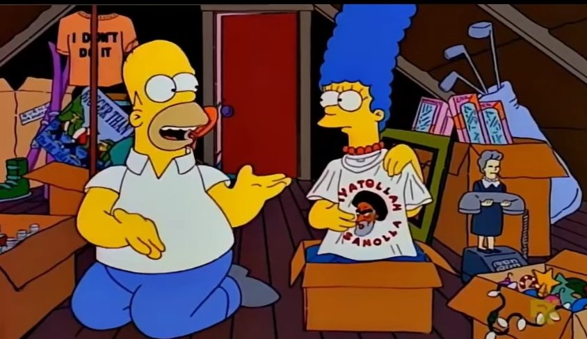 pero marge, sirve para cualquier ayatolá