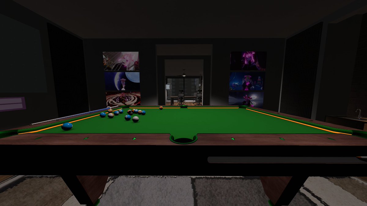 Vtubers alrededor! Estoy preparando un podcast en VRChat! Mientras hablamos y les pregunto algunas cosas, estaremos jugando una partida de billar! 
Las personas que estén interesadas en el proyecto, que se muestren tanto en los comentarios y en dm! :D