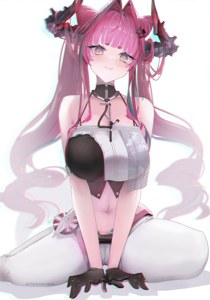 「Yvonne, good luck on your pulls~ I got a」|Kᗩᑎᗩのイラスト