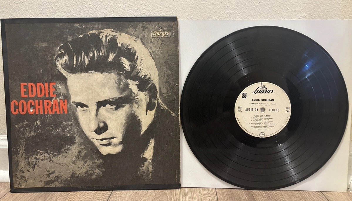 Eddie Cochran Audition Record Promo LRP 3172 Liberty Records  
🔗 ebay.com/itm/3582441586…  ⬜
 #ad