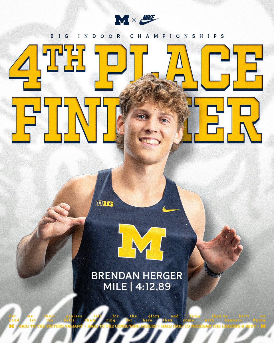 Michigan Track & Field / Cross Country tweet media