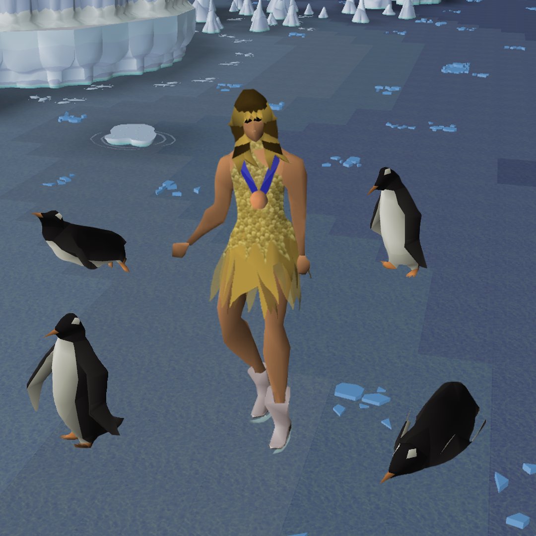 Gz Alysa Liu on the Olympic gold 🥇Even the penguins broke cover for this one.