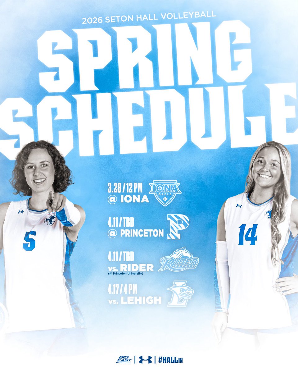 Seton Hall Volleyball tweet media