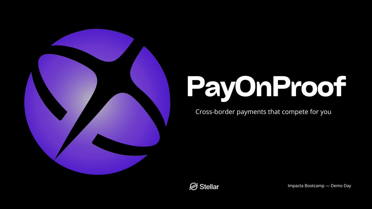 Mau_artv's tweet photo. Muy emocionado!
Hoy es el demo day para presentar nuestro producto @PayOnProof 🙌🏾
Agradecido con @TheBAFNetwork, @TrustlessWork y @StarMaker_LATAM por regalarnos la capacitación del #ImpactaBootcamp
Gran team, gran producto y esto solo es el inicio…🫂🚀 https://t.co/1dsrOG4joK