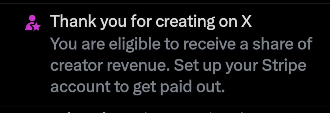 Qualified for X revenue sharing.

But this isn’t the destination 
it’s the beginning.
More value.
More impact.
More wins.

We’re just getting started 🚀