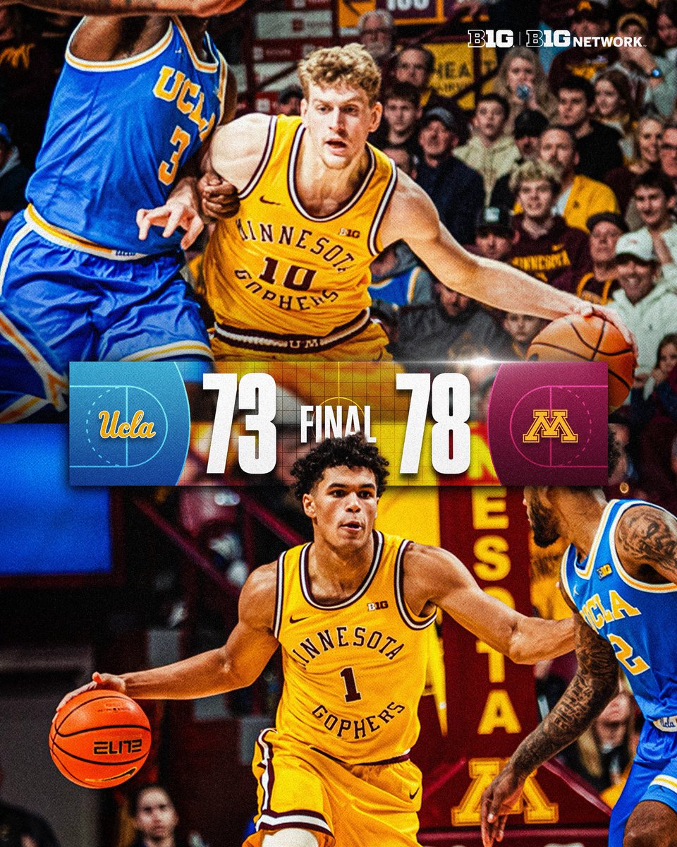B1G win for <a href="/GopherMBB/">Minnesota Men's Basketball</a> 🤩
