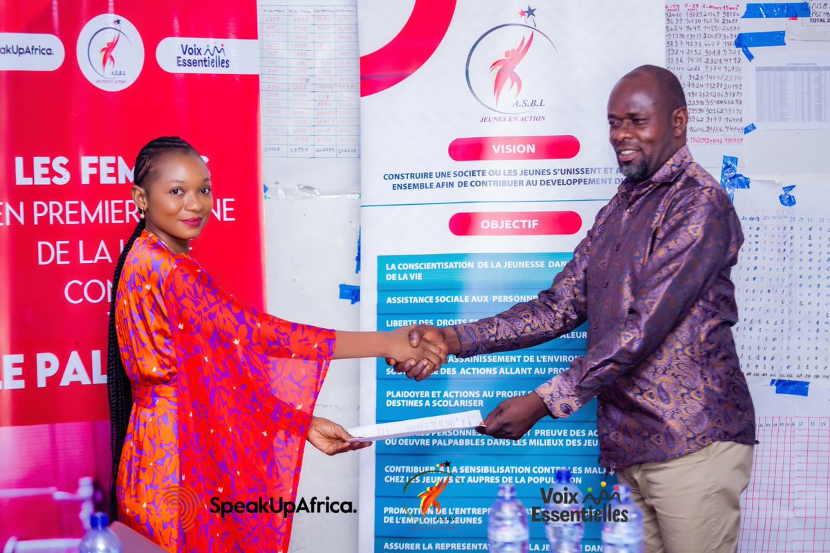 BofolaJr's tweet photo. Dans le cadre de la mise en oeuvre du projet VE-Palu RDC, appuyé par @SpeakUpAfrica1 , @JeunesEnAction2 a organisé, le 27 février 2026, une session de plaidoyer à l’intention de l’ECZS de la Zone de santé de la N’Sele.
La rencontre s’est clôturée par un acte d’engagement https://t.co/KEMo8y3YmQ