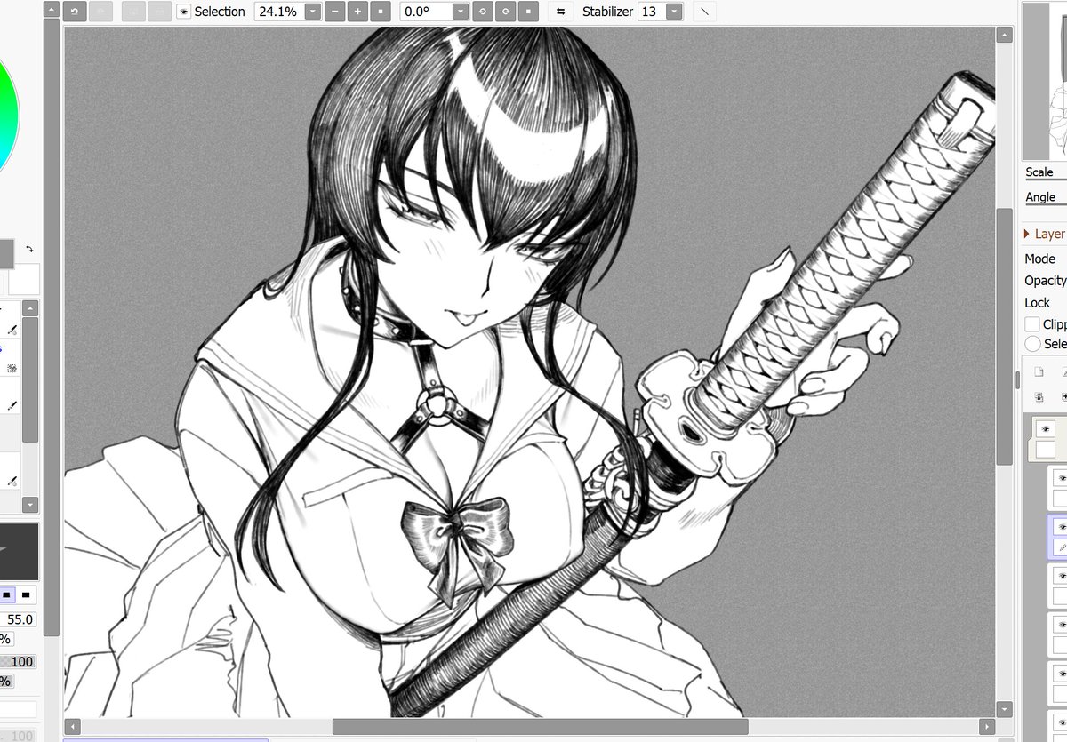 I just wanted to draw boobs 
